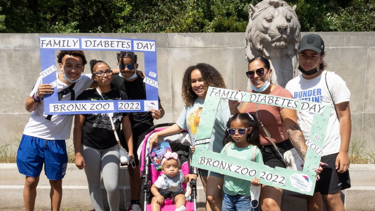 Pediatric Diabetes Patients Enjoy a Family Fun Day at the Bronx Zoo 