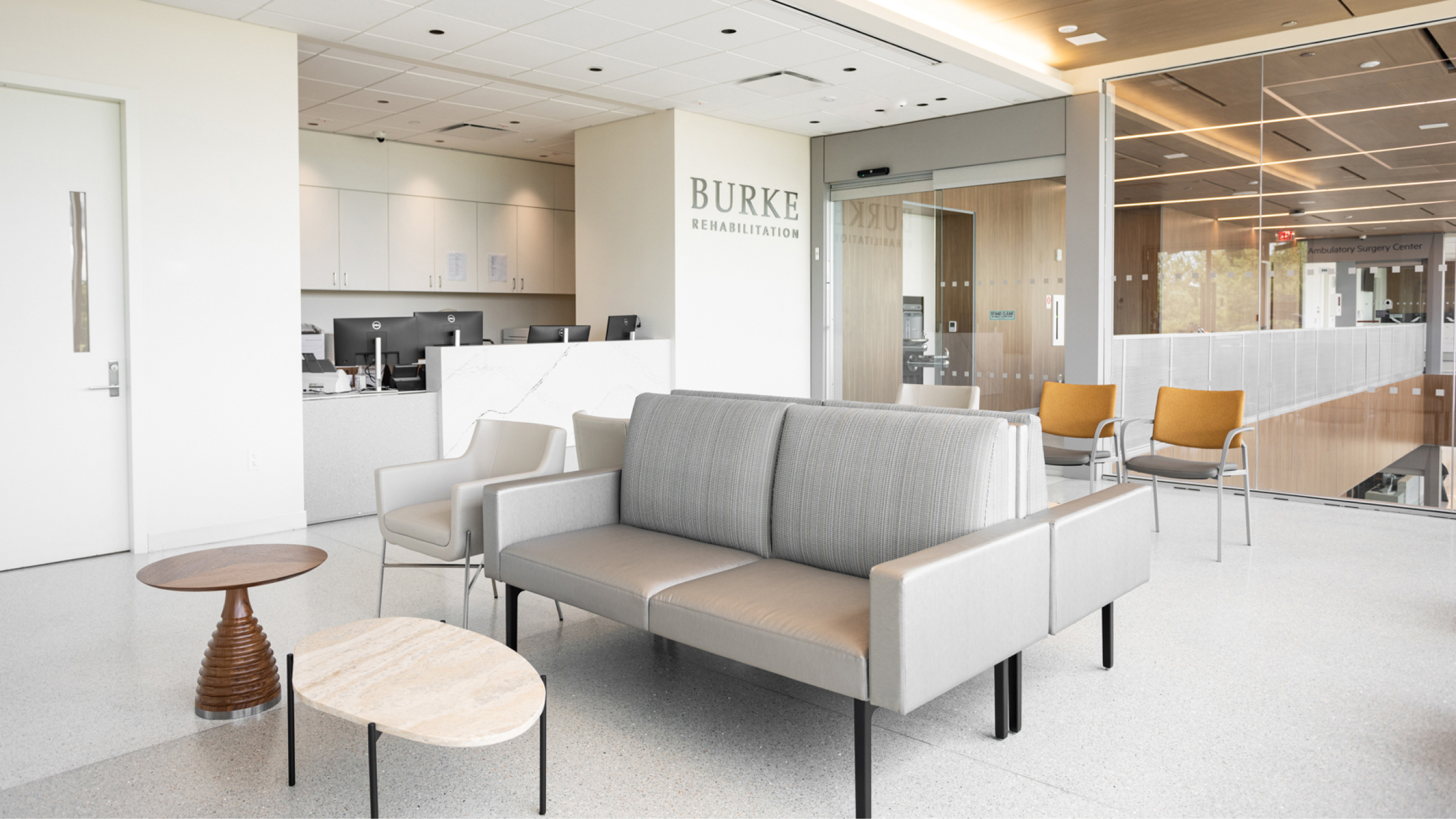 Burke Rehabilitation Center lobby