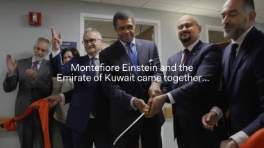 Montefiore Einstein and the Emirate of Kuwait open a new medical center.