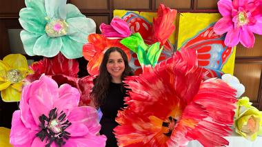 New Collection, “The Joy of Flowers,” Brings Light and Happiness To Montefiore New Rochelle.